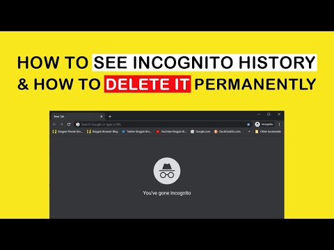 Can hackers see incognito history?